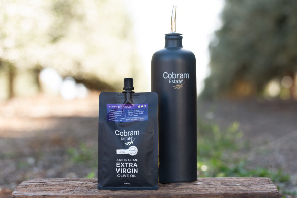 Change how you purchase and use olive oil with Cobram Estate Extra Virgin Olive Oil Pouches.  