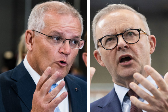 Both Scott Morrison and Anthony Albanese ramped up their fearmongering with scare campaigns.