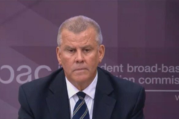 Wayne Dean was interviewed by the Independent Broad-based Anti-corruption Commission in public hearings in May 2022.