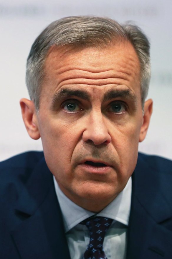 In 2018 as Bank of England governor.