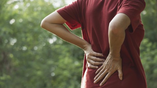 Approximately one in six people in Australia have back pain.
