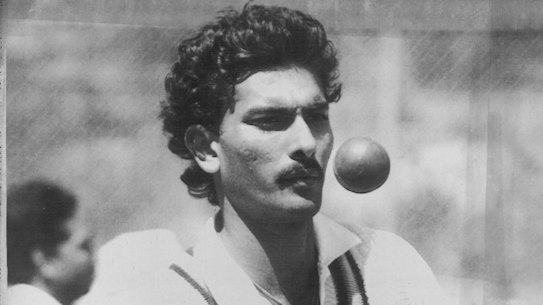 Ravi Shastri in 1985.