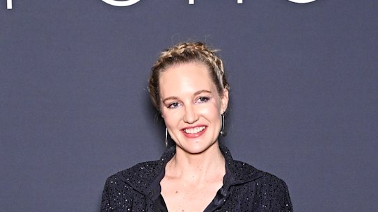 Shannon Murphy attends the 2025 Kering Women In Motion Awards and Cannes Film Festival Presidential Dinner at the 78th annual Cannes Film Festival at the Place de la Castre on May 18, 2025 in Cannes, France. (Photo by Stephane Cardinale - Corbis/Corbis via Getty Images) .