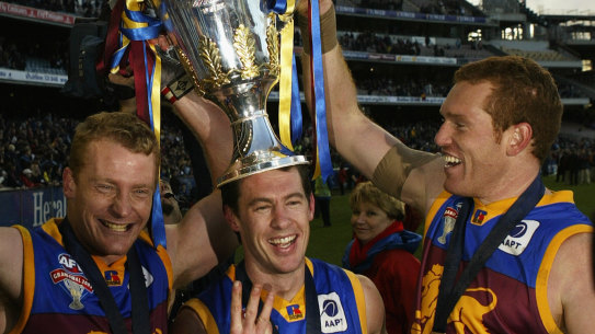 Aussie Rules’ credibility was restored in Queensland the Brisbane Lions three-peat of the early 2000s. 