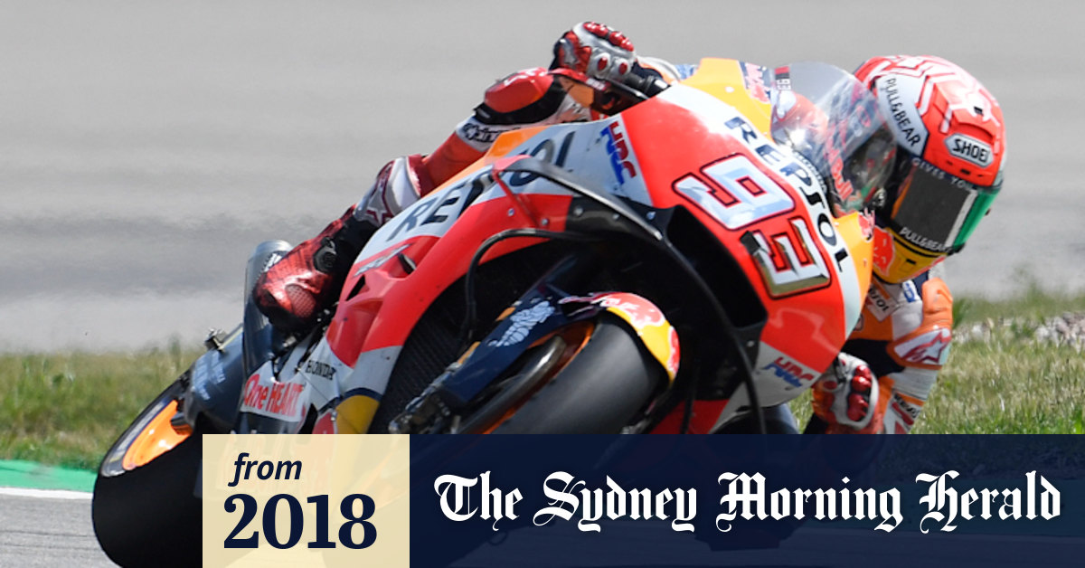 Marquez Means Business At Australian Motogp