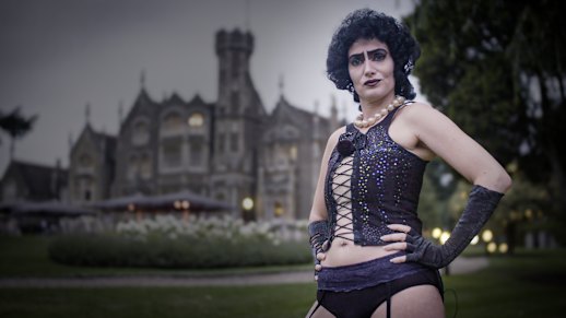 Jennifer DiMatteo, a Rocky Horror Picture Show fan and shadow cast performer in New York. 