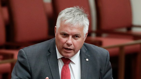 Rex Patrick has so far named two business leaders in a campaign on corporate tax bills.