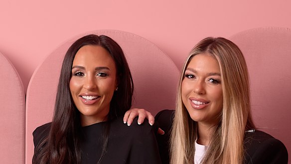 Bianca Roccisano with her sister Bridgett are the founders of the breast tape brand Booby Tape.