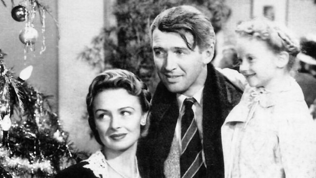 Christmas is a reminder that "it's a wonderful life." Here, an image from 1946 film "It's a Wonderful Life ."