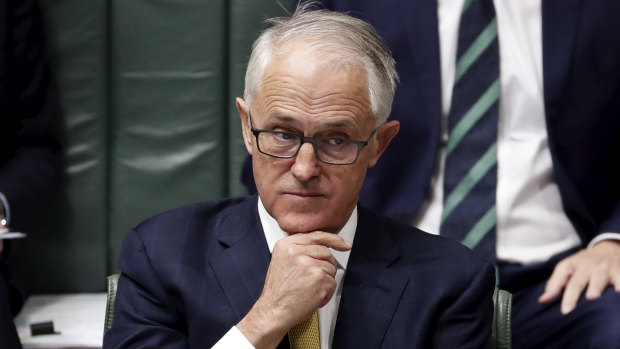 Malcolm Turnbull's approval rating is on a slide. 
