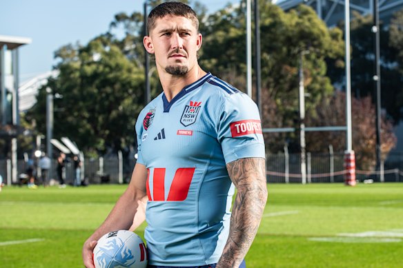 NSW Origin rookie Dylan Lucas.
