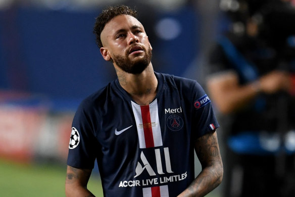 Neymar of Paris Saint-Germain was one of the big names caught up in the "Football Leaks".