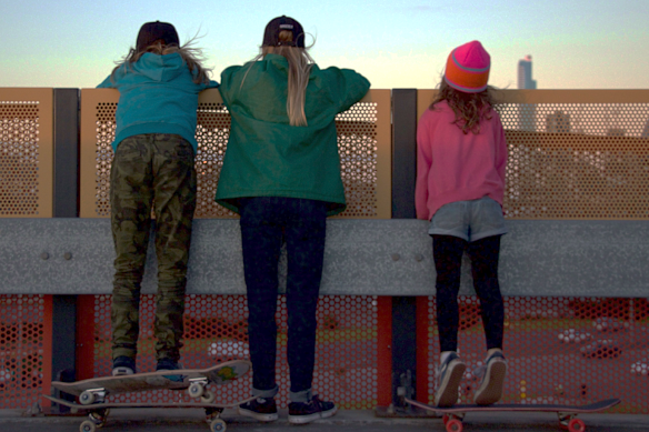 Documentary Queens of Concrete follows three young skaters aiming for the Tokyo Olympics. 