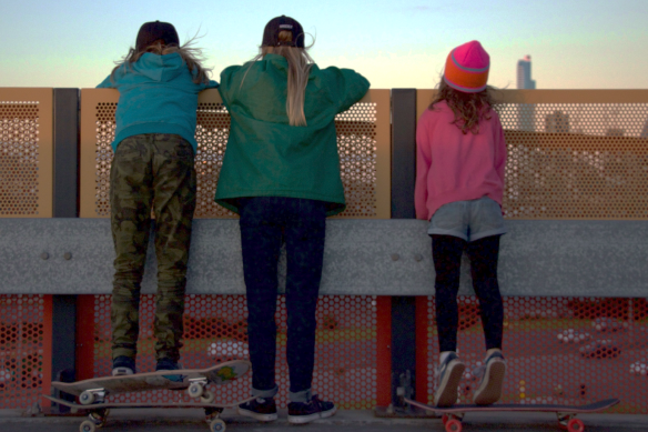 Documentary Queens of Concrete follows three young skaters aiming for the Tokyo Olympics. 