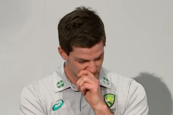Tim Paine resigned as captain of the Australian Test team in November.