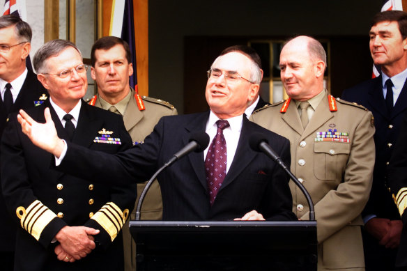 John Howard had command of his job, Barrie says.