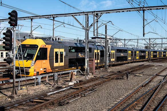 The multibillion-dollar project involves upgrades to rail infrastructure on lines such as the T4 Eastern Suburbs and Illawarra.