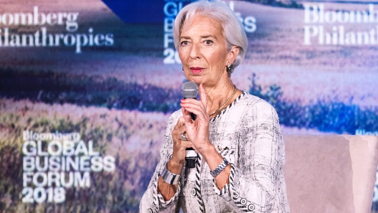 IMF chef Christine Lagarde has warned 