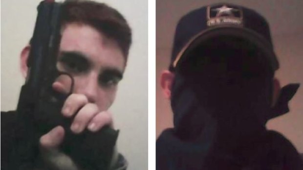 Nikolas Cruz flaunted his love of guns and knives on his social media profiles.