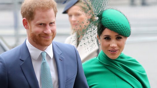 Prince Harry, the Duke of Sussex and Meghan, the Duchess of Sussex.