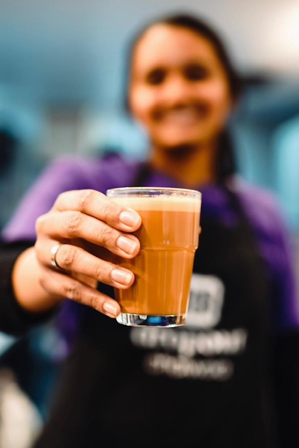 There’s also cardamom, ginger, saffron and other types of chai available.