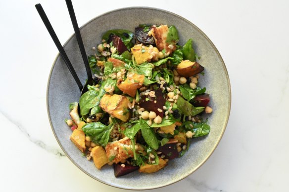 Eat the rainbow with this flavour-packed salad. 