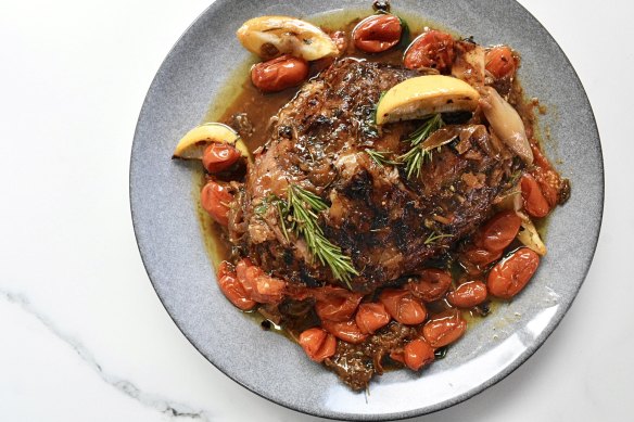 This lamb shoulder dish might take a while to cook but it is mostly hands-off.