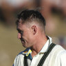 Marnus Labuschagne was out for two more low scores at the Basin Reserve.