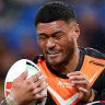 Wests Tigers star Stefano Utoikamanu walks out of struggling club