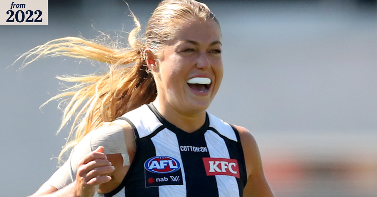 AFLW 2022: Collingwood star Sarah Rowe’s double life explained
