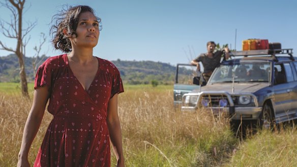 Miranda Tapsell in the comedy Top End Wedding. 