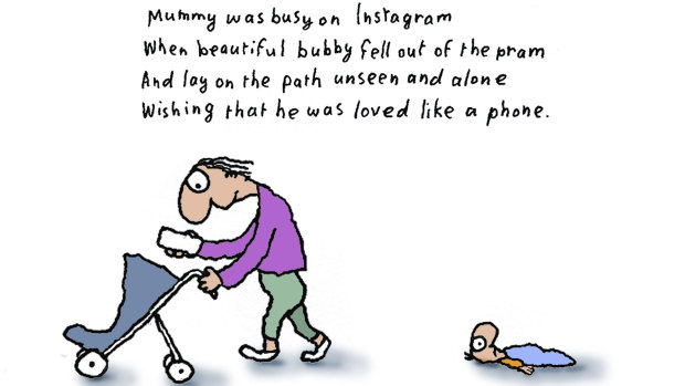 The Michael Leunig cartoon at the centre of the controversy. 