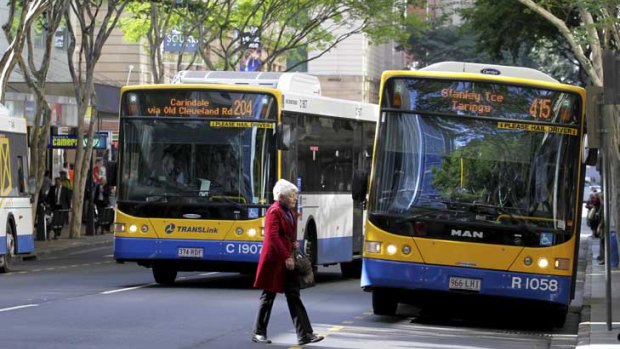 Translink's real-time data on Brisbane City Council bus services was affected.