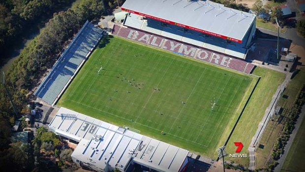 The refurbishment of Ballymore at Herston has been proposed for football.