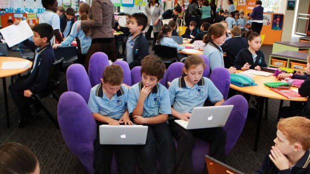 The report into the digital divide strongly links digital skills to education.