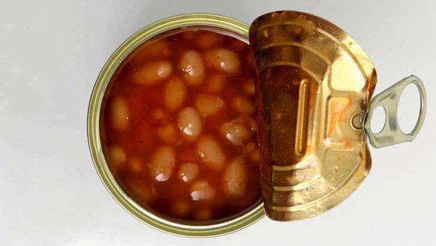 Eating baked beans instead of meat can help you save money.