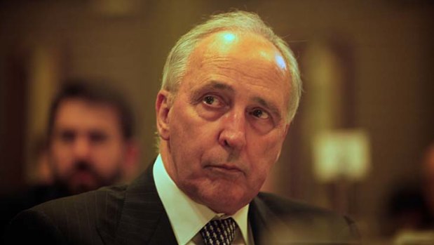 Former prime minister Paul Keating