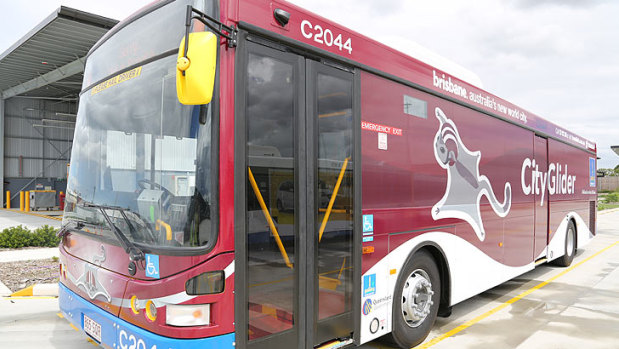 The maroon CityGlider will be extended to service Coorparoo Junction.