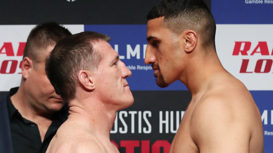 Paul Gallen and Justis Huni.