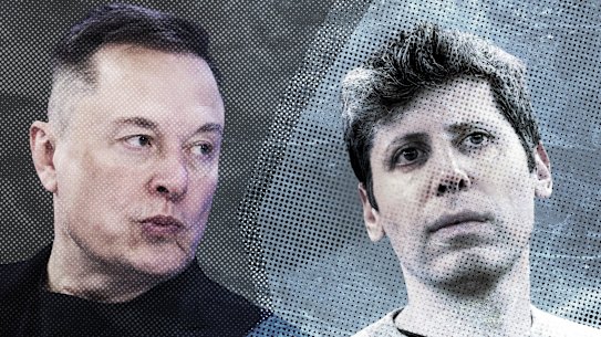 Elon Musk and Sam Altman.