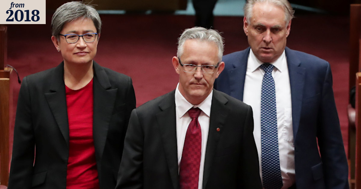 New ACT senator sworn in as controversy around his future continues