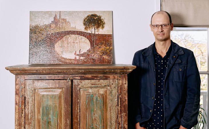 Davin Thought His Painting Might Be a Lloyd Rees. AI Helped Him Con...