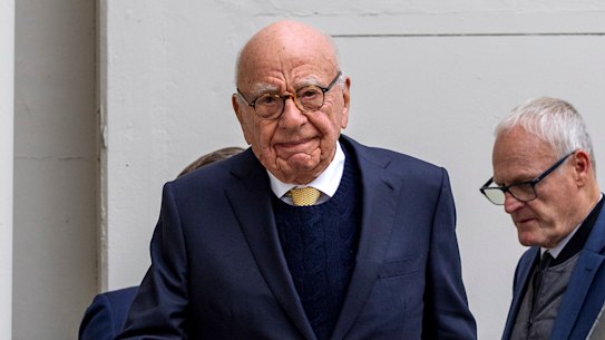 Rupert Murdoch at war with his family.