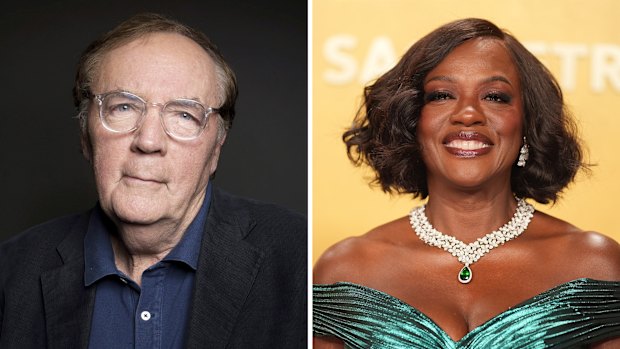 Co-authors James Patterson and Viola Davis.