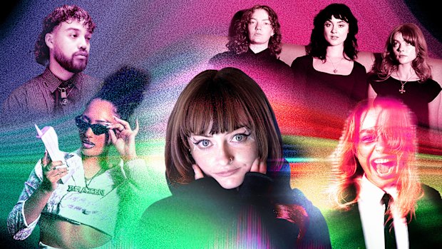 Artists like Ninajirachi, Boy Soda, Brazen Barbie. Folk Bitch Trio and Rageflower made 2025 a great year for Aussie music.