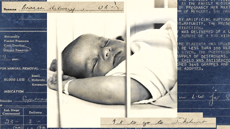 Drugged and terrified, I heard small cries in the distance. The nurses had taken my baby away