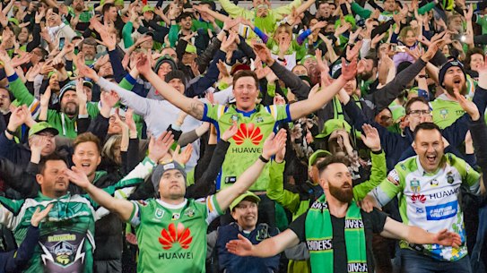 Raiders fans will hope their team can go one better.