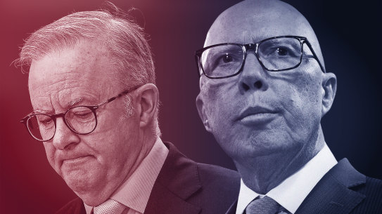 Opposition Leader Peter Dutton now holds a lead as preferred prime minister over incumbent Anthony Albanese.