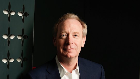 Brad Smith, president of Microsoft and its chief legal officer.