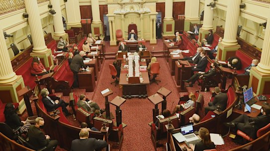 The government could be forced into tougher negotiations with the crossbench in the upper house this year. 